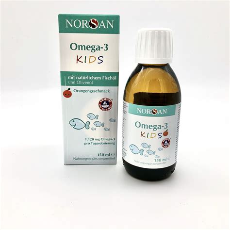 Omega-3 Kids Norsan | piece of cake Gesundheitsshop 🍰
