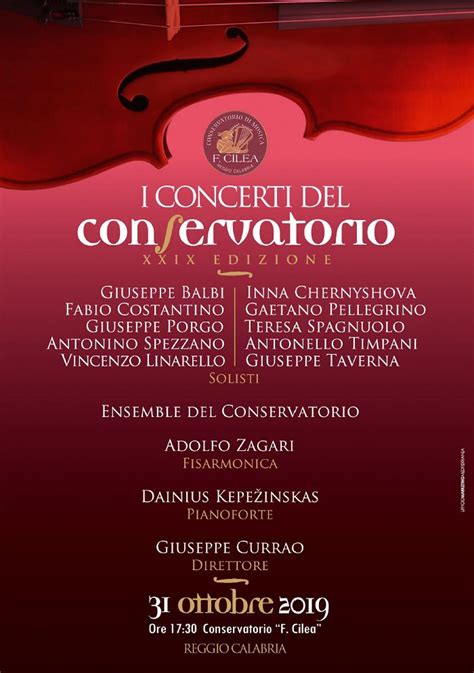 CileaNEWS Conservatorio Di Musica F Cilea