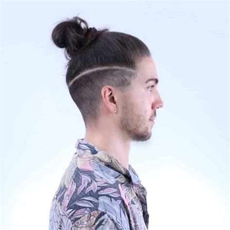 Undercut Man Bun Hairstyle Variations Mens Long Hairstyles Man Bun