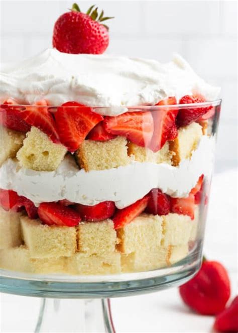 Easy Strawberry Shortcake Trifle Recipe I Heart Naptime