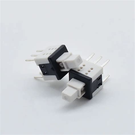 Pcs Mm Self Locking Push Tactile Power Micro Switch Kit Png