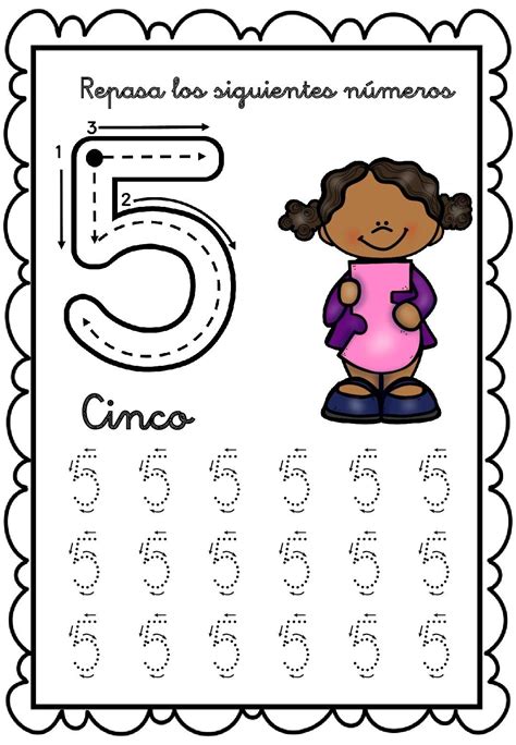 Grafomotricidad Números Del 1 Al 10 Gines Orientacion Andujar Shape Worksheets For Preschool