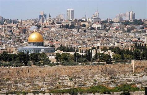 La Ciudad Santa De Jerusalem En Israel