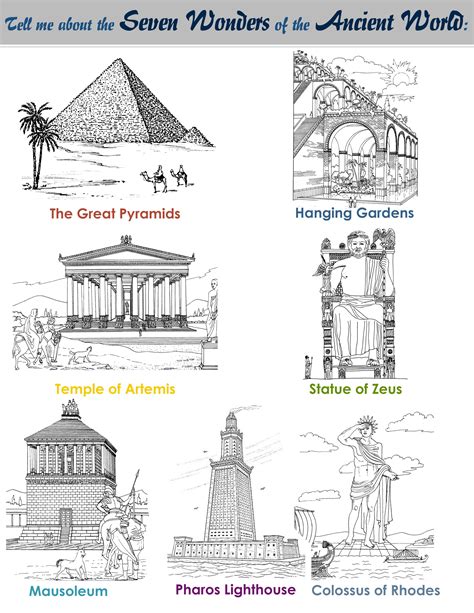 Classical Conversations Cycle 1 Week 4 History Seven Wonders Of The