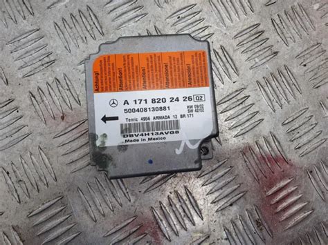 Mercedes Slk R Srs Control Unit Ecu A Eur