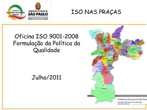 PDF ISO NAS PRAÇAS Oficina ISO 9001 2008 Formulação da