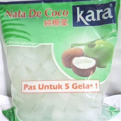 Nata De Coco Kara Kg Shopee Indonesia