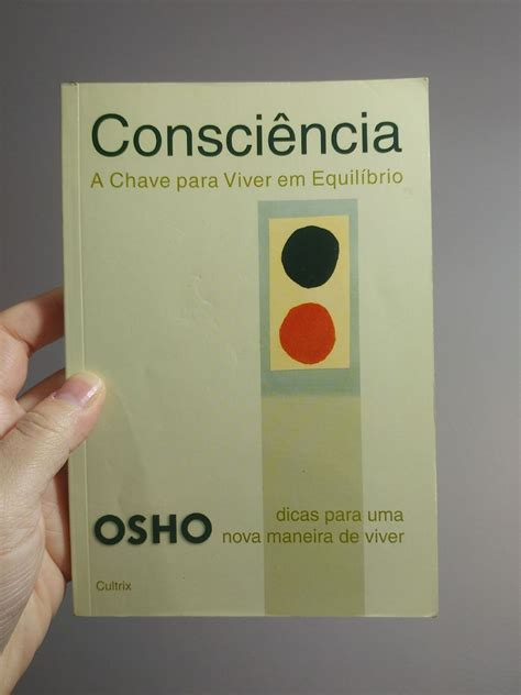 Osho Consciência Livro Editora Cultrix Nunca Usado 38332750 enjoei