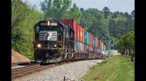 NS Greenville District 5 3 14 SD60 Pair On 221 YouTube