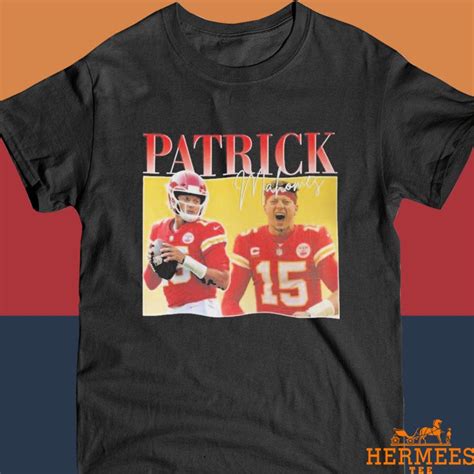 Patrick Mahomes Kansas City Chiefs Mvp Super Bowl Champion Vintage 90s Bootleg Shirt Hermeestee