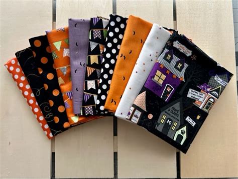 Halloween Fat Quarter Bundle Etsy