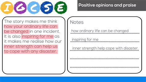 Igcse Writing Exercise 6 Pptx