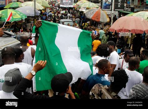 Lagos Nigeria 1st October 2022 Supporters Aka Obedient Of Peter Obi