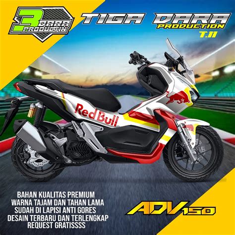 Jual Stiker Decal Adv Full Body Dekal Sticker Motor Honda Adv