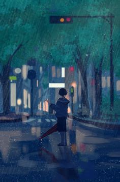 85 Anime rain ideas | anime, anime art, anime scenery