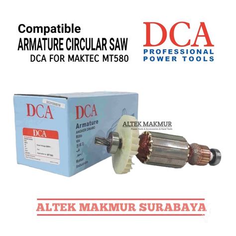 Jual Dca Armature For Mesin Circular Saw Inch Maktec Mt Angker