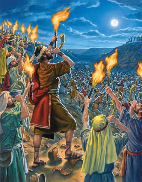 Gideon Bible Pictures Bible Illustrations Bible Art