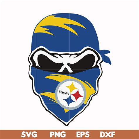 Pittsburgh Steelers Skull Svg Pittsburgh Steelers Svg Skul Inspire