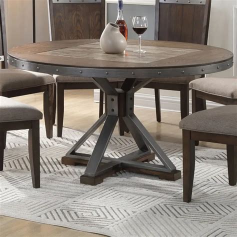 Lomba 54 Pedestal Dining Table VigsHome