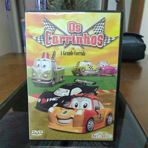 Dvd Os Carrinhos A Grande Corrida Original E Novo Shopee Brasil