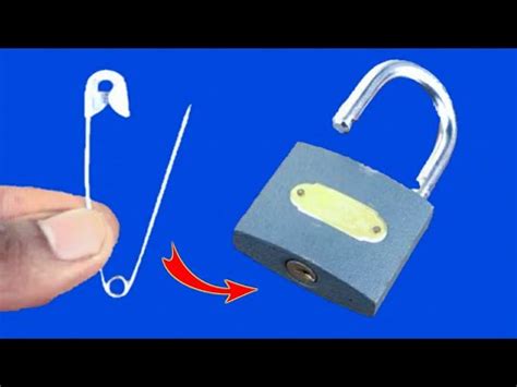 How To Open A Lock Without Key Easy Ways To Open A Lock Amazing