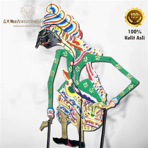 Jual Wayang Kulit Asli Batara Kamajaya Bahan Kulit Sapi Biasa Ukuran