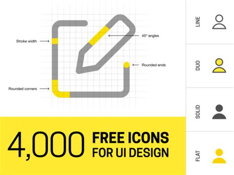 Free Collection Of 4000 Open Source Icons Freebiesbug