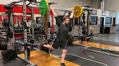 Are You Functional And Strong Overhead Chaos Bulgarian Split Squats With Eccentric Isometrics