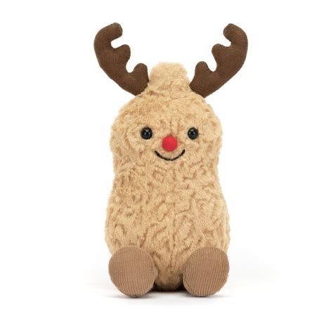 Amuseable Peanut Reindeer Toys Co JellyCat