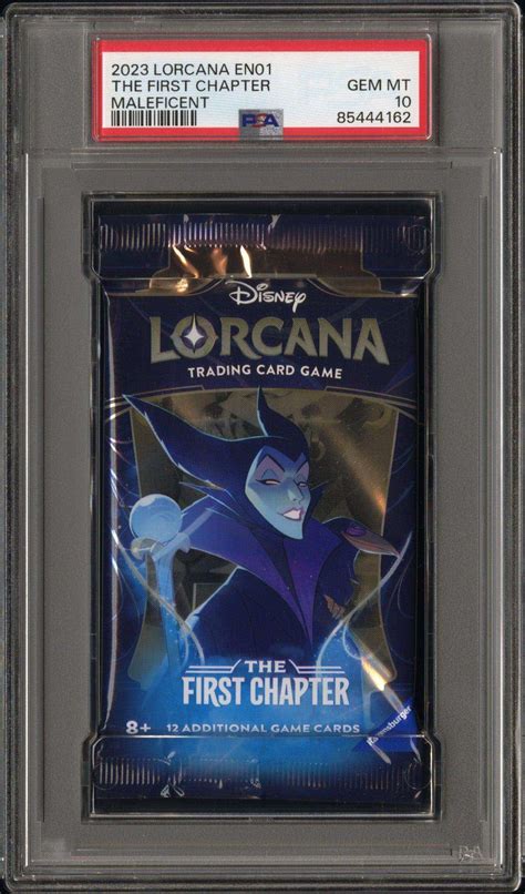 2023 Lorcana The First Chapter Pack The First Chapter Maleficent PSA 10