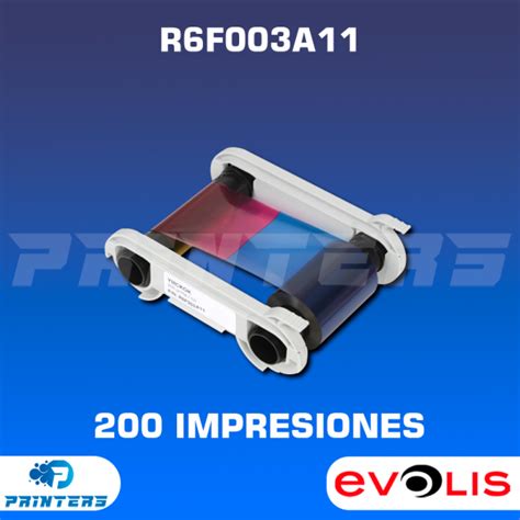 Cintas Ribbon Evolis R F A Color Impresiones Para Primacy