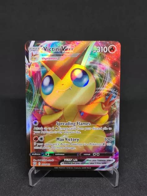 Pok Mon Tcg Victini Vmax Ultra Rare Battle Styles En Near Mint