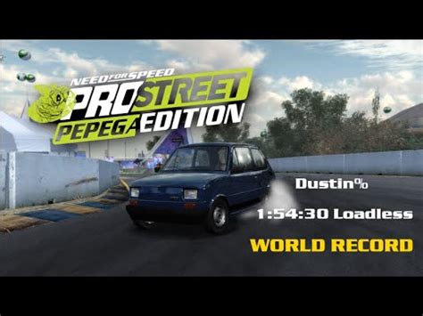 Need For Speed Prostreet Pepega Edition Speedrun In Loadless