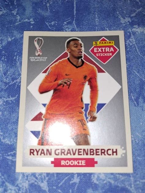 Panini Wm Extra Sticker Silver Edition Ryan Gravenberch Acheter