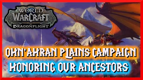 Honoring Our Ancestors World Of Warcraft Dragonflight Youtube