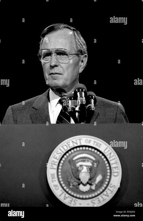 1991 Bush Black And White Stock Photos And Images Alamy