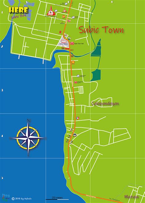 Subic Bay Maps Subic Town