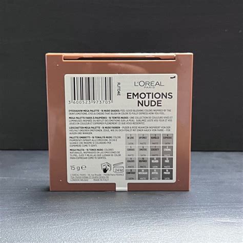 Loreal Emotions Nude 16色 眼影胭脂盤 美容化妝品 健康及美容 皮膚護理 化妝品 Carousell