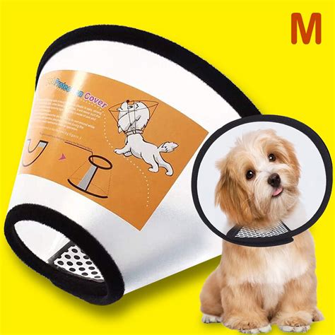 Soft Dog Cone Collar Flexible Plastic Cone For Dogs After Surgery Dog