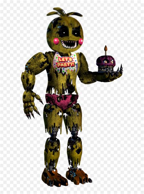 Fnaf 4 Chica Png - Fnaf 4 Nightmare Chica, Transparent Png - vhv