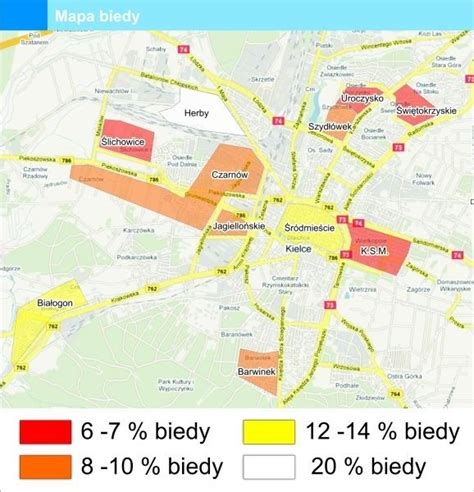 Kielecka Mapa Biedy Sprawd W Kt Rych Rejonach Miasta Mieszkaj