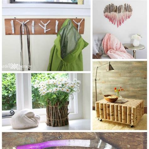Crafts to Make with Sticks and Branches - Natural Crafts with Sticks | Twig crafts, Easy diy ...