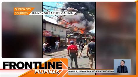 Mahigit 100 Bahay Sa Barangay Tatalon Quezon City Natupok Frontline