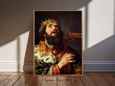 biblical king david  king  israel portrait  famous dutch golden