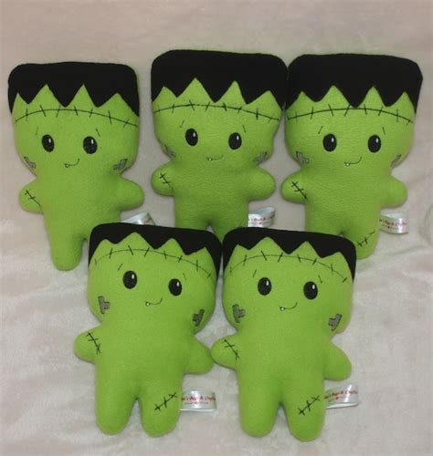 Frankenstein Soft Toy Halloween Soft Toy Monsters Halloween Etsy Uk