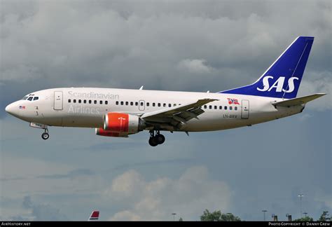 Aircraft Photo Of LN BRV Boeing 737 505 Scandinavian Airlines SAS