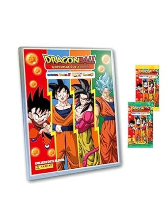 Multiset Coleccionador 2 Sobres De Tarjetas Dragon Ball Universal