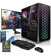 Megaport Komplett Set Gaming PC Striker AMD Ryzen 7 5700X 8X 4 60 Turbo