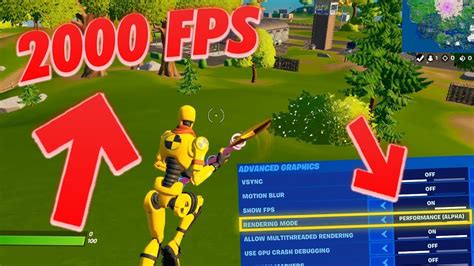 Come Aumentare Gli FPS Su Fortnite Con Una Sola Impostazione YouTube