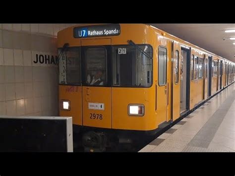 Berliner U Bahn U F F Drehstromer Am Johannistahaler Chaussee